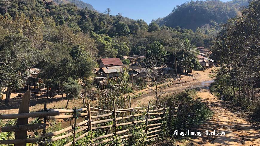Village ethnique Nord Laos