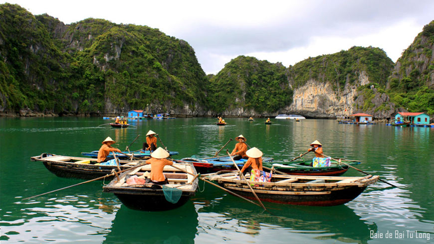 Village flottant Vung Vieng