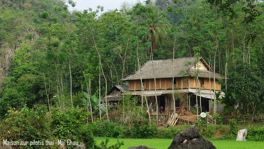 Mai Chau – Maison sur pilotis Thai