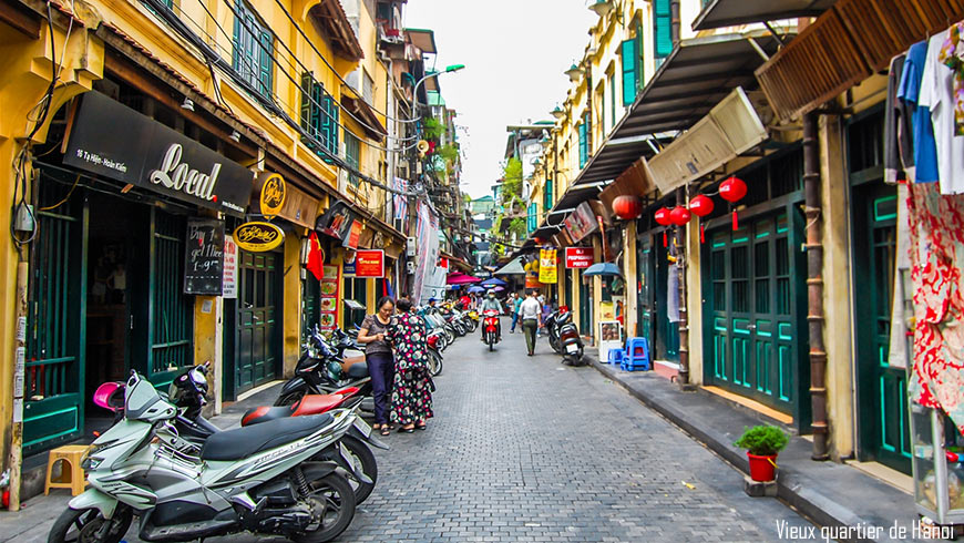 Vieux quartier d’Hanoi
