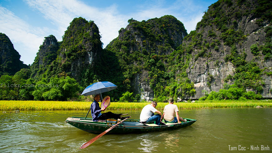 Balade en bateau – Tam Coc