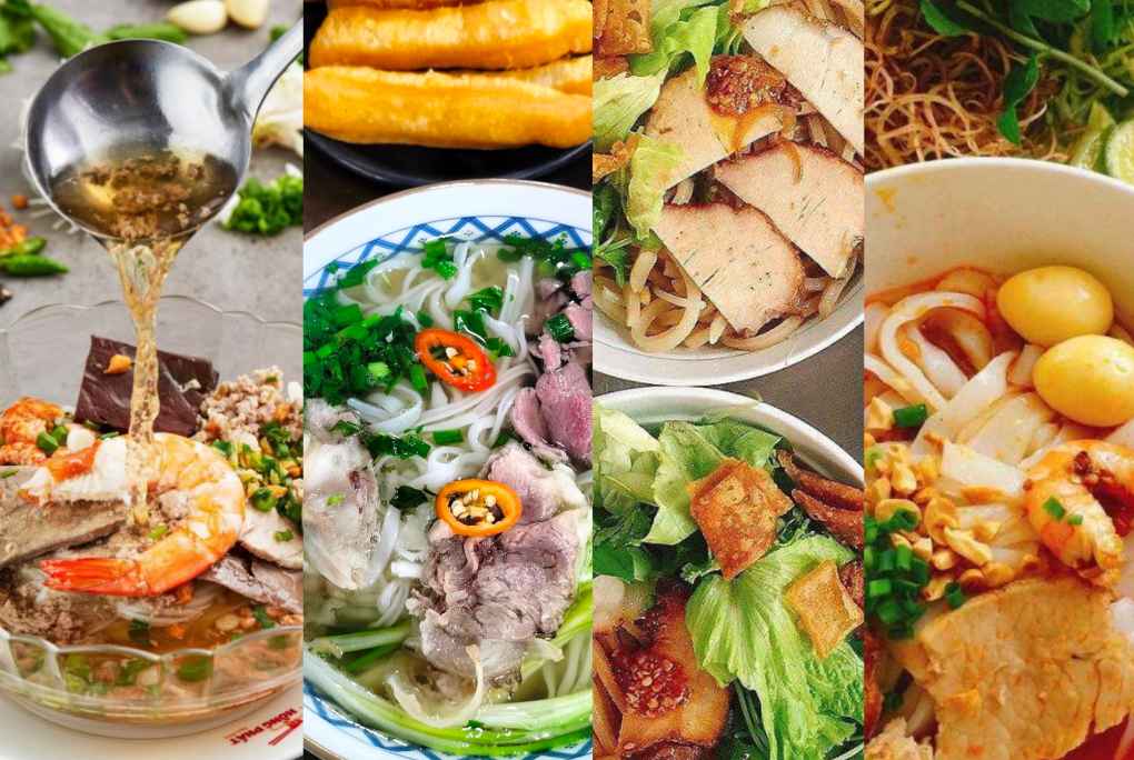 plats vietnamiens nouilles