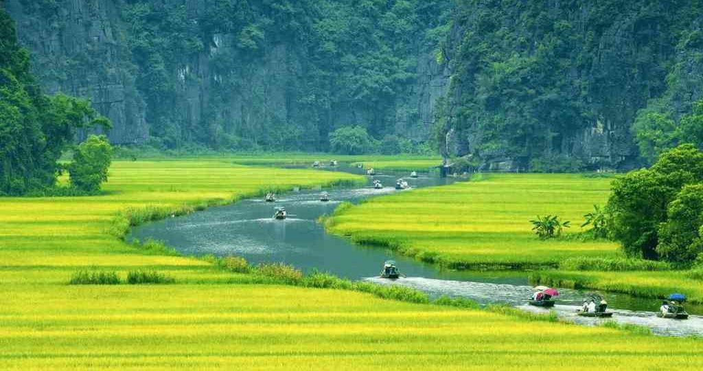 Visiter ninh binh barque guide