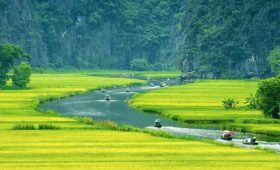 Visiter ninh binh barque guide